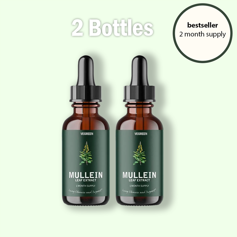 Vegreen Natural Mullein + Chlorophyll Drops