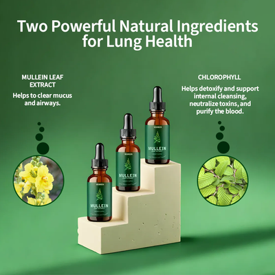 Vegreen Natural Mullein + Chlorophyll Drops